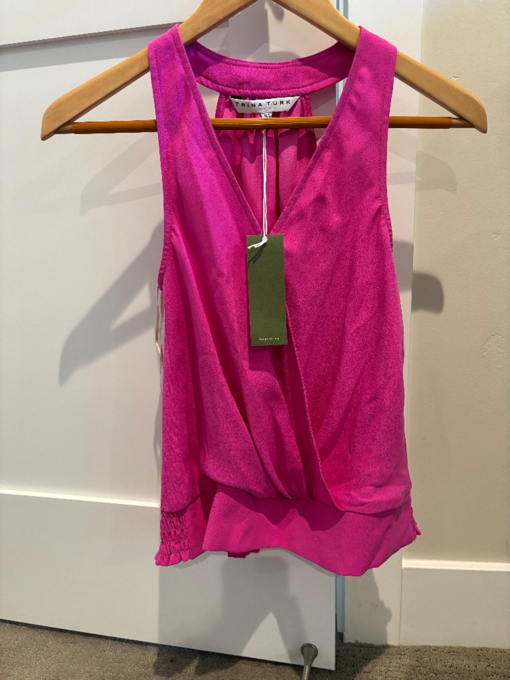 Trina Turk Oceania tank XS NWT